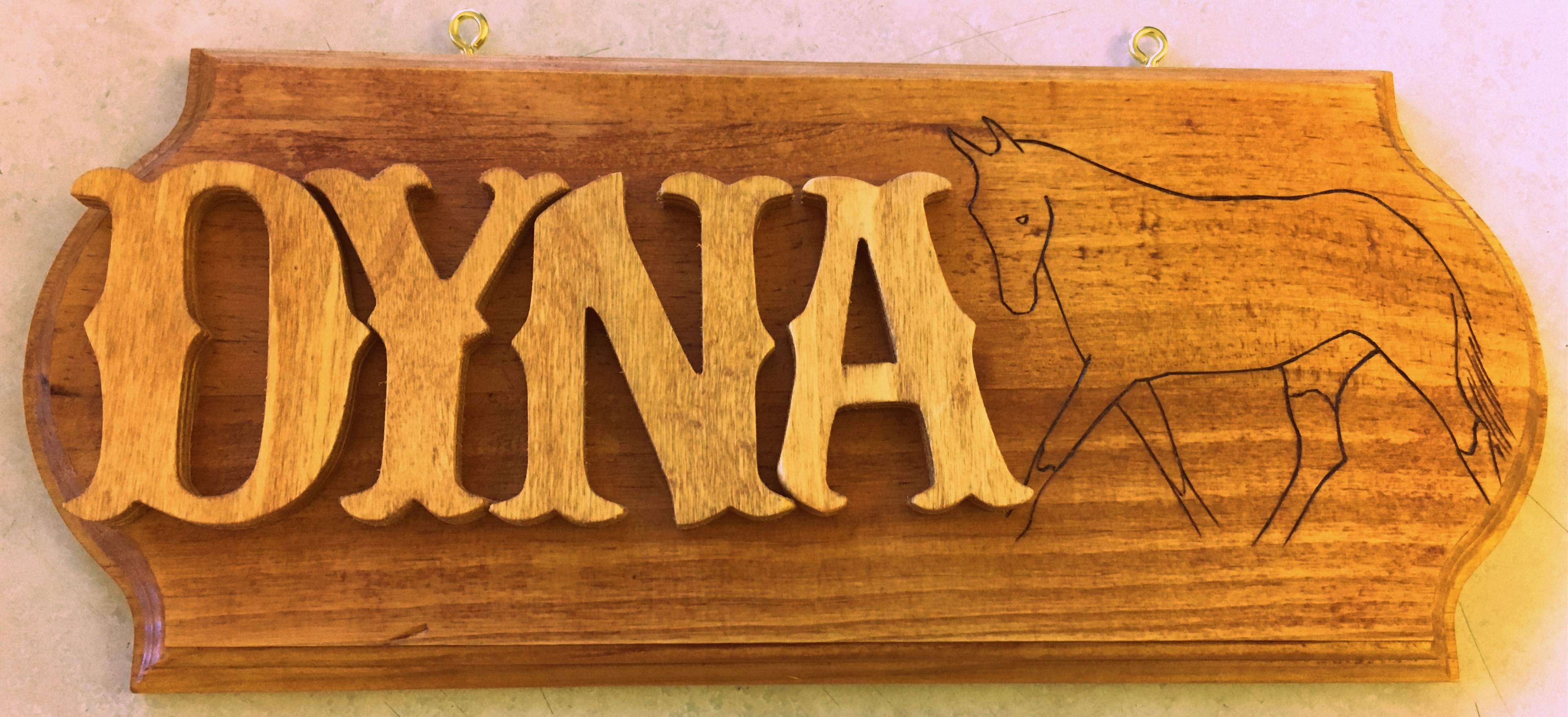 Dyna Stall Sign