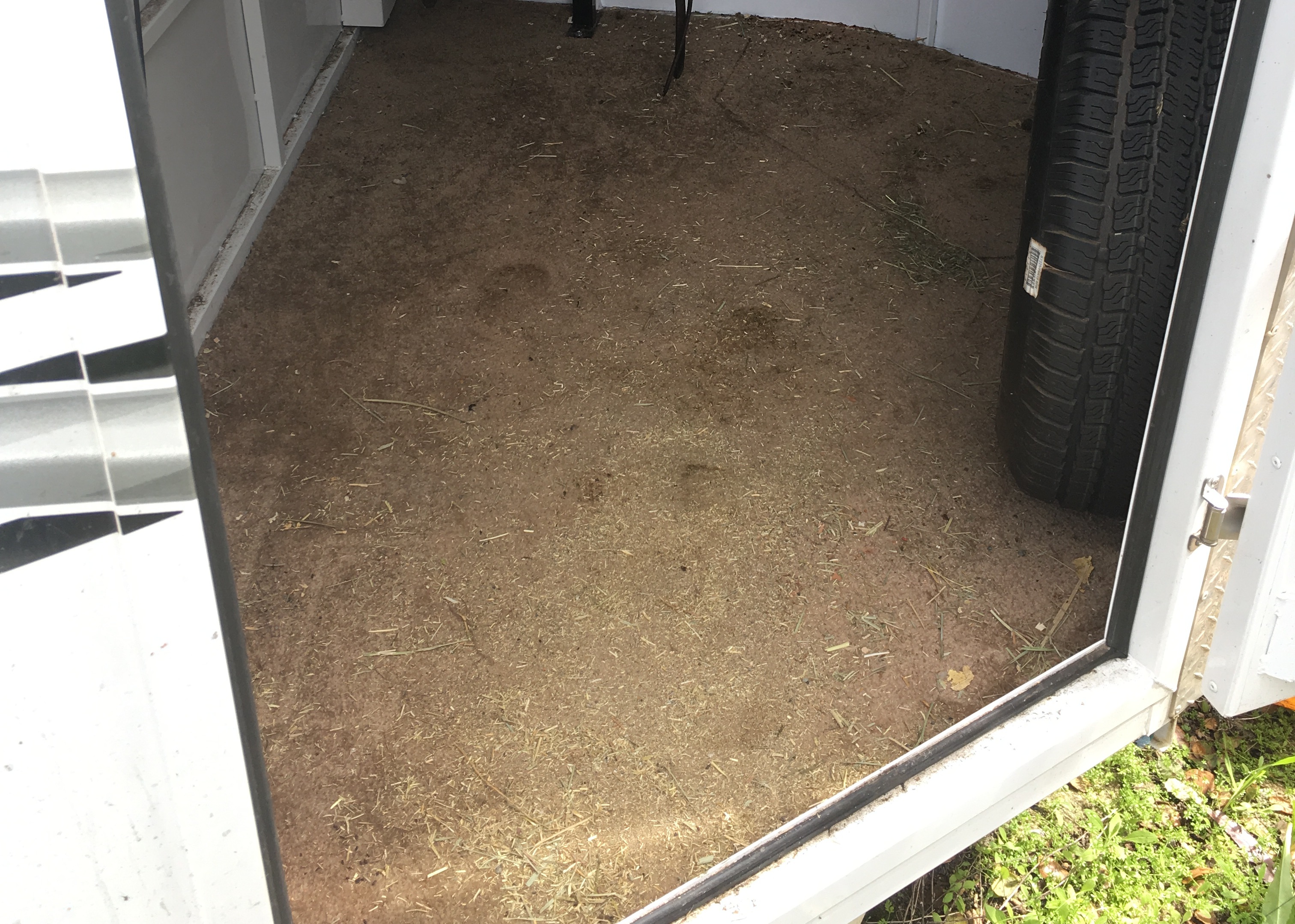 DIY Do It Yourself Replace your trailer tack room flooring